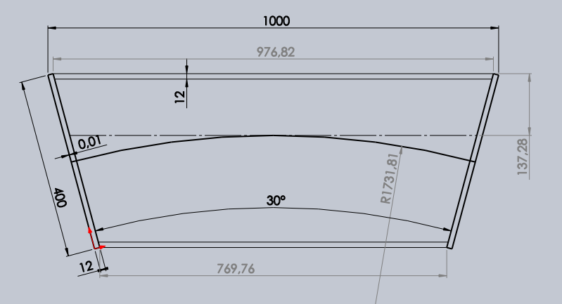 Kurva 30 grader längd 1000 mm endast kurva.png