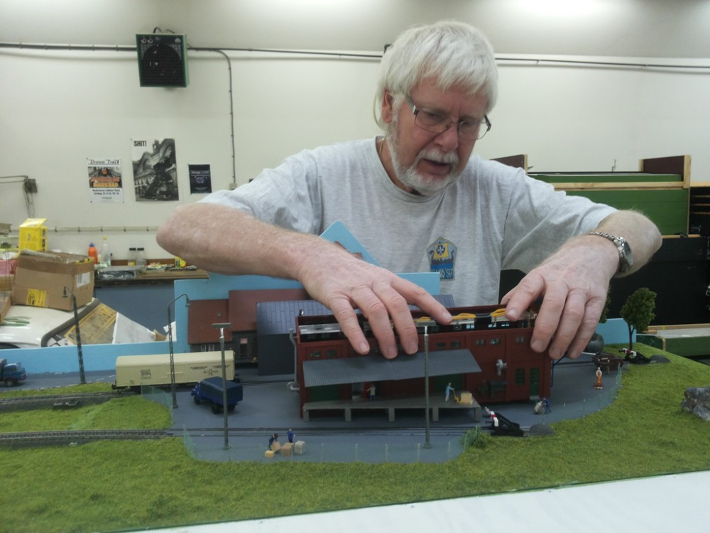 Berndt fixar ljuset