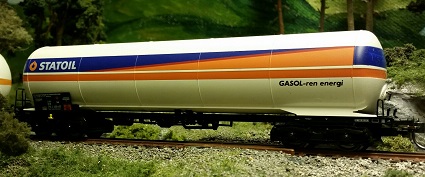 Svensk STATOIL-gasolvagn