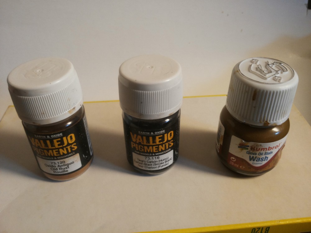 Dessa pigment använde vi